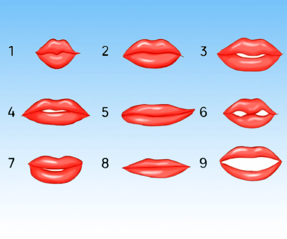 Teste O Formato Dos Seus Lábios Revela Que Tipo De Pessoa Você é 4090